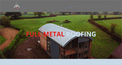 Desktop Screenshot of fullmetalroofing.co.uk